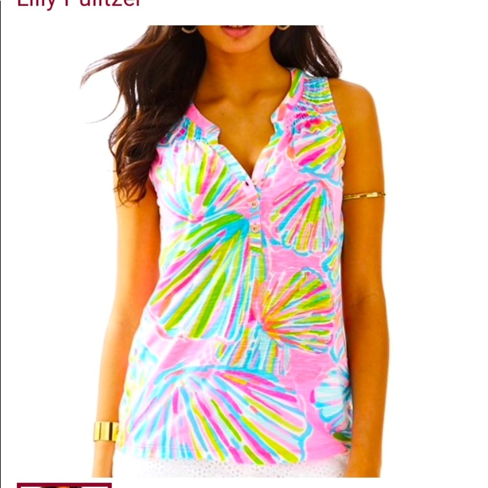 🌸Lilly Pulitzer Essie Top🌸
